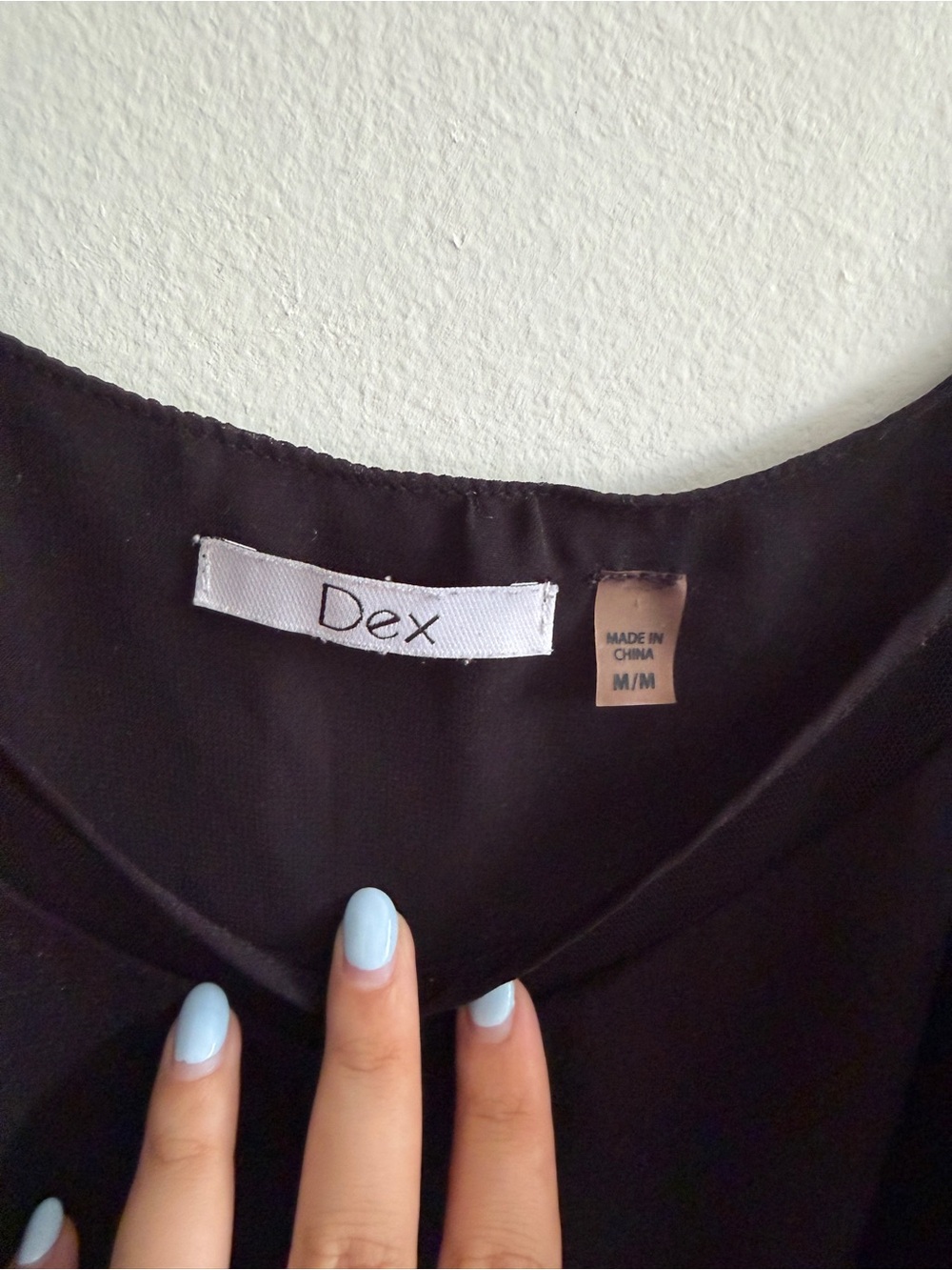 Dex Black Spaghetti Strap Camisole - Picture 2 of 3